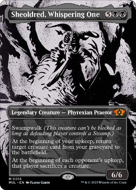 MTG 黙示録、シェオルドレッド プレリリース Foil 英語 黙示録