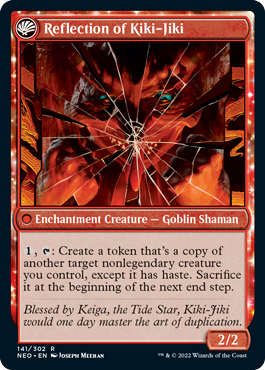 MTG 鏡割りの寓話/キキジキの鏡像 英語版 ショーケースFoil 4枚セット