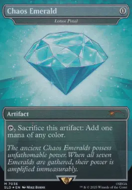 mtg 水蓮の花びら 7036 Chaos Emerald foil 英)【Foil】Chaos Emerald