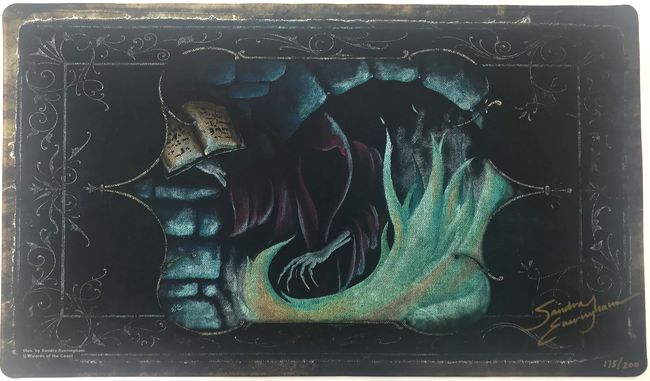 暗黒の儀式 プレイマット アーティストプルーフ限定版 暗黒の儀式