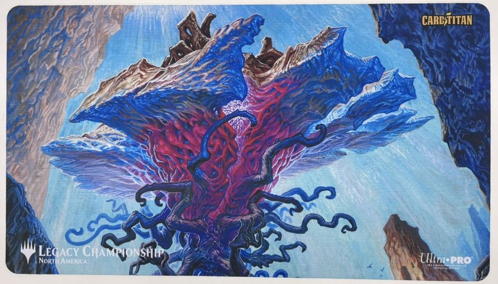 MTG サイン入り ウルトラプロ 引き裂かれし永劫、エムラクール プレイ