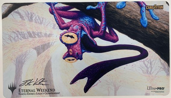 mtg プレイマット 超能力蛙 レガシー eternal weekend mtg プレイ