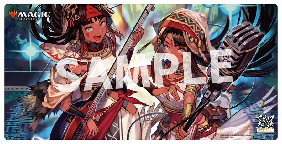 MTG マジック大戦祭 プレイマット 2種セット プレイマット マジック