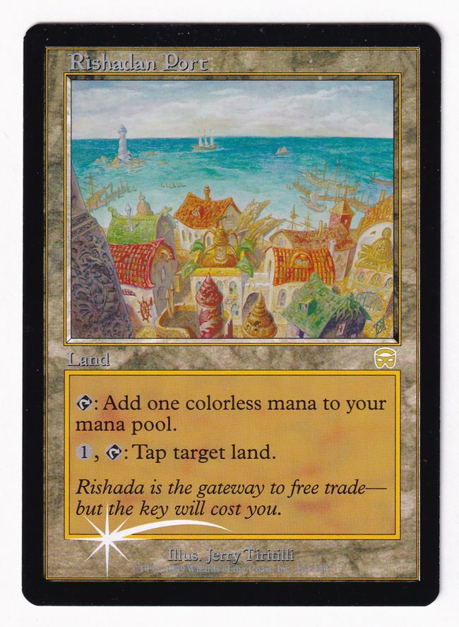 Foil】《リシャーダの港/Rishadan Port》[MMQ] 土地R | 日本最大級 MTG