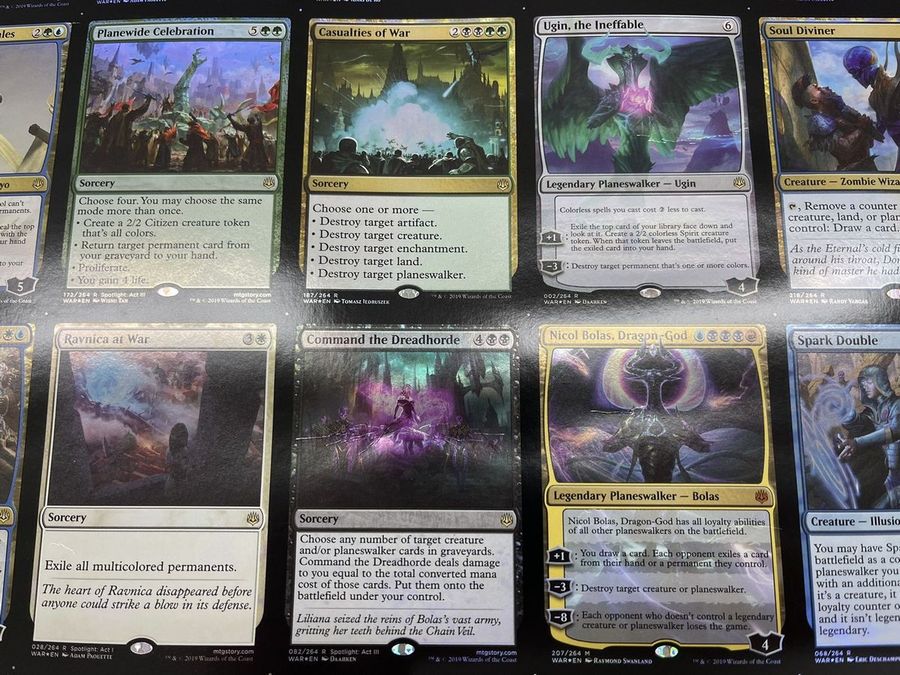 Foil】(傷有)『灯争大戦』アンカットシート③ | 日本最大級 MTG通販