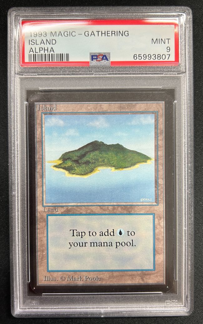 MTG alpha α アルファ 島 基本土地 A)《島⁄Island》[LEA] 土地 | 日本