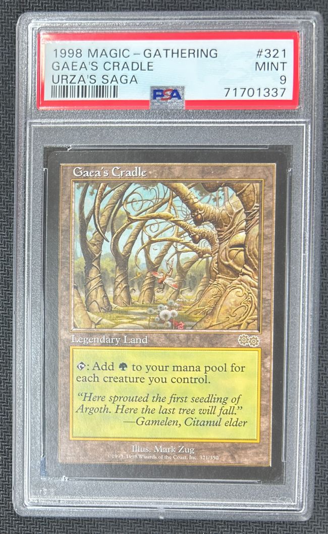 MTG《ガイアの揺籃の地/Gaea's Cradle》英語版 1枚 【公式通販】