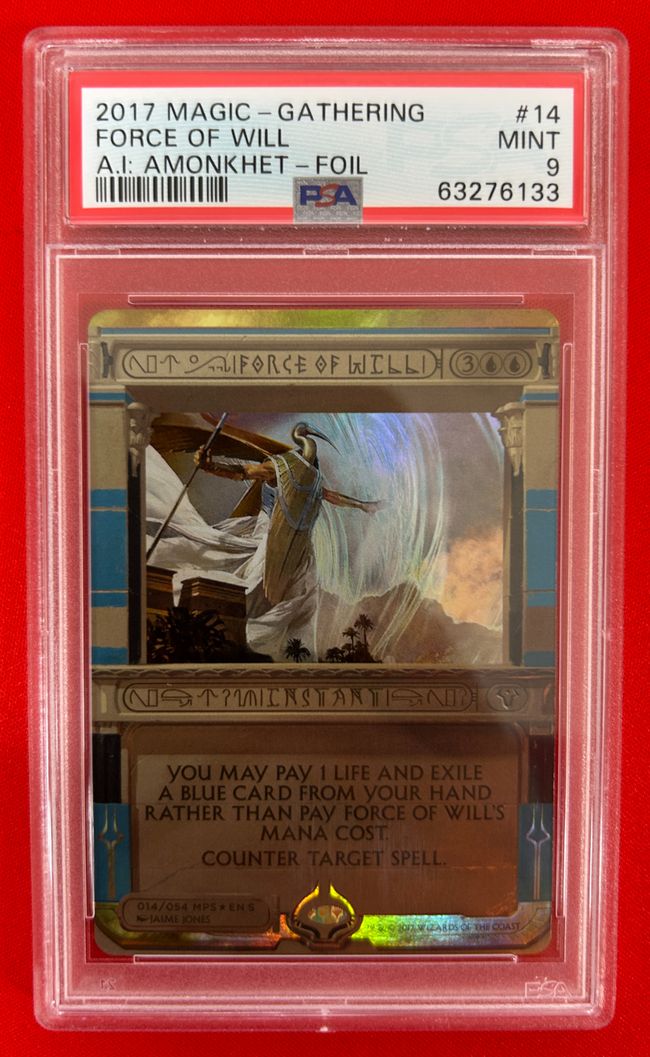 MTG 意志の力/Force of Will 英語 4枚 Force of Will 意志の力 英語版