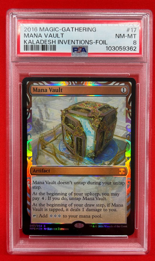 Foil】《魔力の櫃/Mana Vault》※部分光沢[MPS] 茶R | 日本最大級 MTG