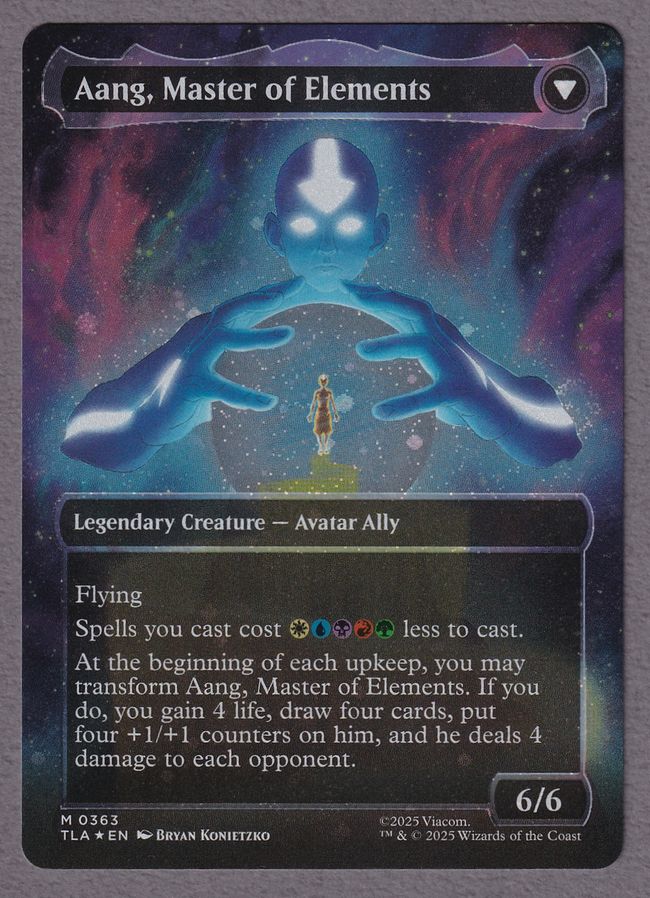 レイズド・Foil】(363)□ボーダーレス□《アバター・アン/Avatar Aang