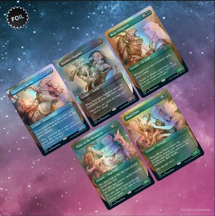 思考囲い ボーダーレス 日本語 4枚セット mtg 伊藤淳二先生 思考囲い