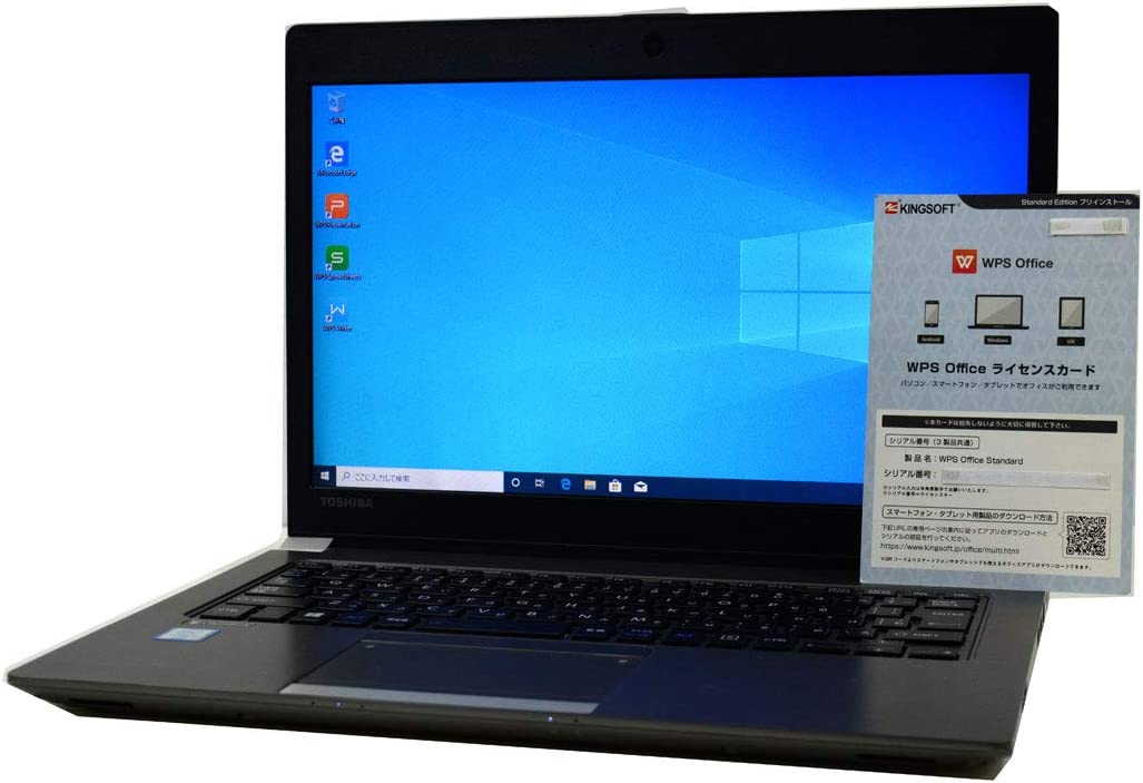 DynaBook R63/D Corei5-6200U 2.3GHz/8GB/SSD-256GB/13.3TFT/Windows10
