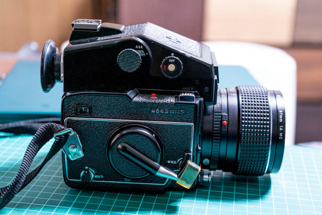 ジャンク】マミヤ Mamiya M645 フイルムカメラ 45mm 80mm