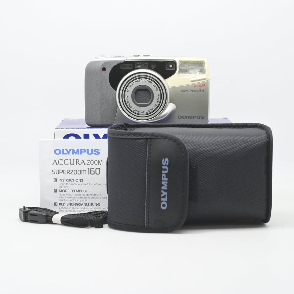 Olympus Superzoom 160 (New Old Stock Box Set) – Film Supply Club
