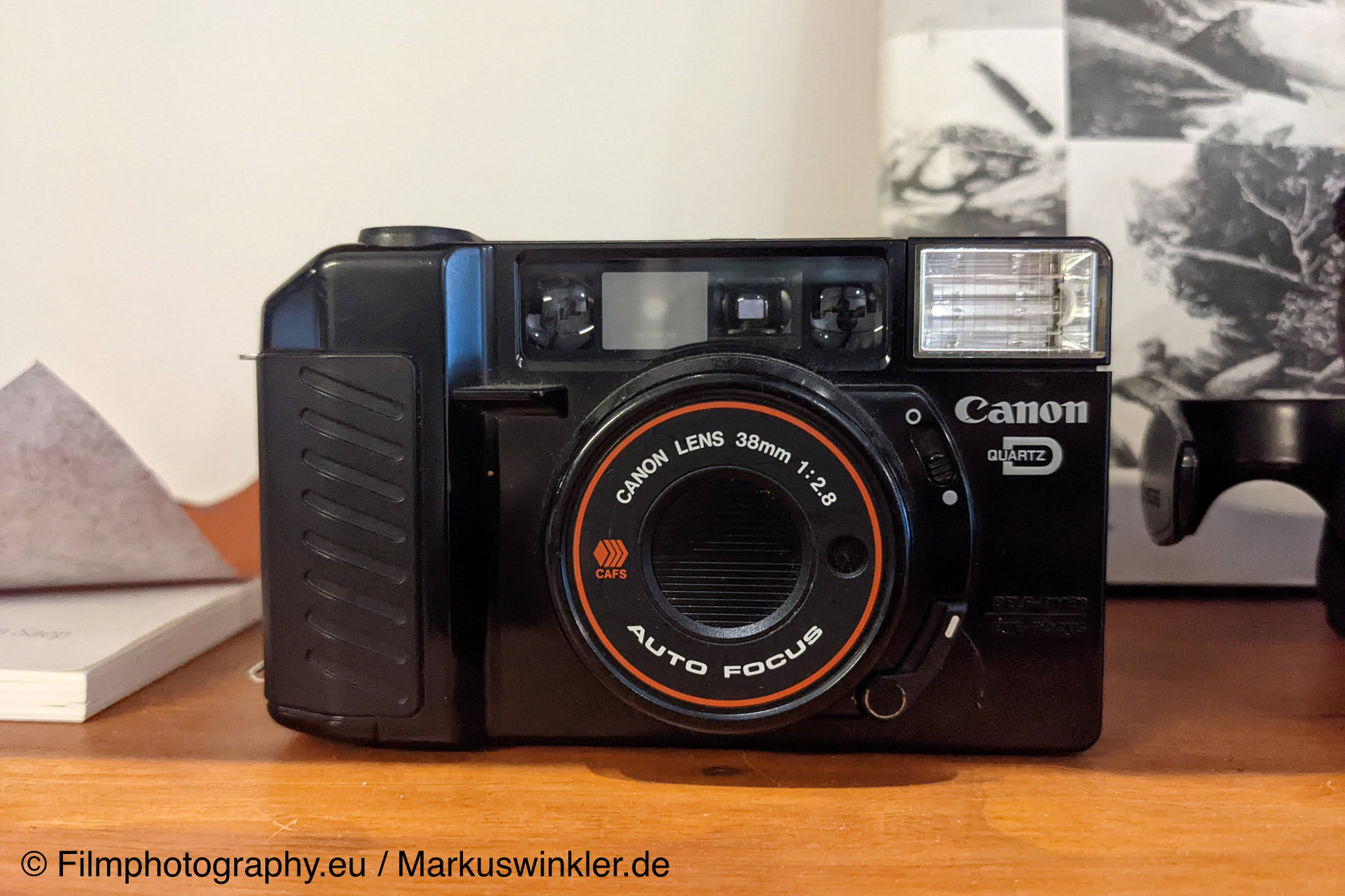 Canon AF35M II - What film and battery do you need?