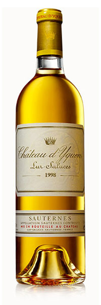 シャトー・ディケム ソーテルヌ 1998年(ボルドー産貴腐ワイン750ml