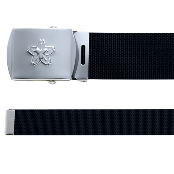 ▽Cc左1077 当時物 戦前 消防組 消防団 布製 ベルト 桜マーク 【公式通販】