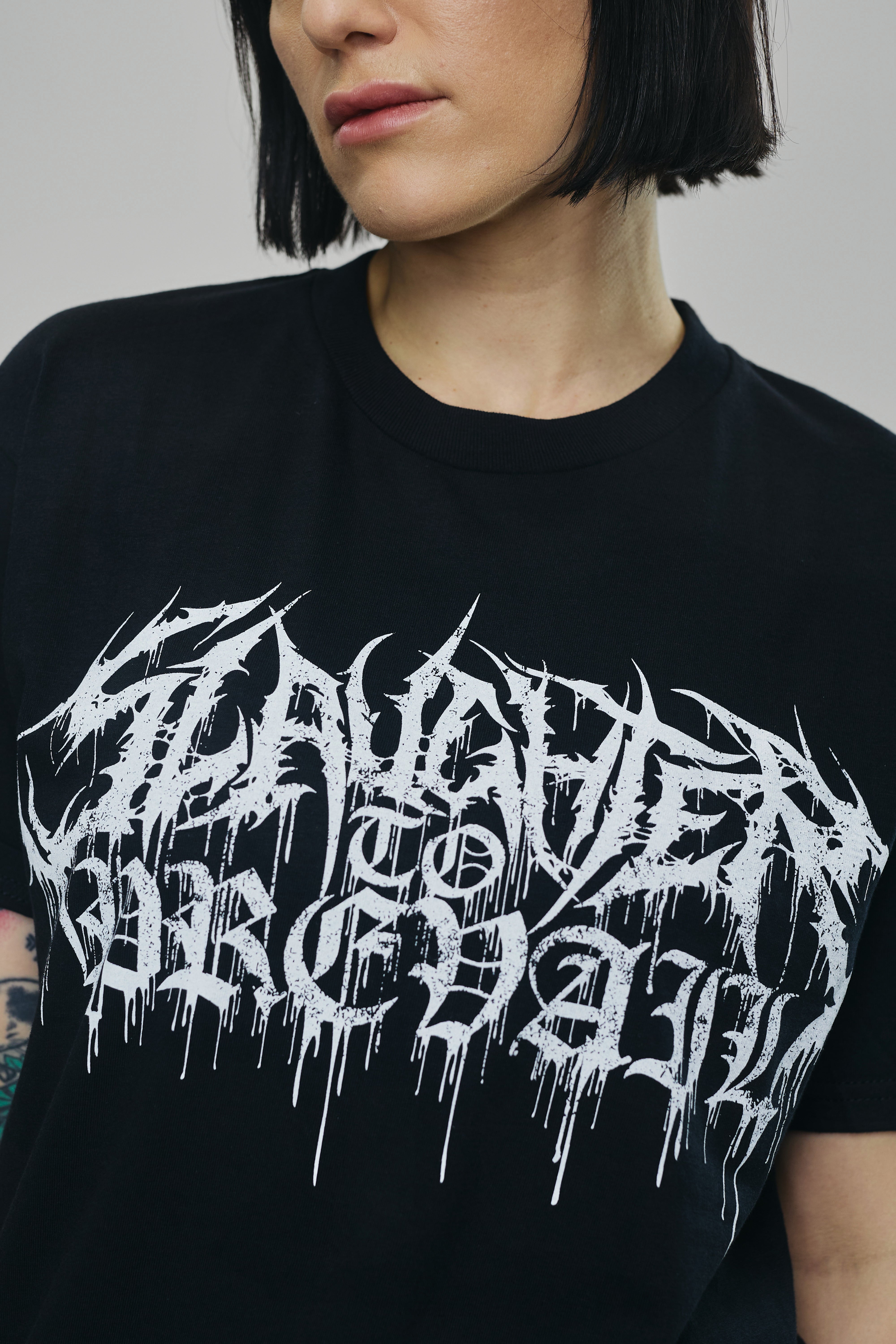 Slaughter to Prevail - White Logo Mask - T-Shirt
