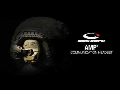 Ops-Core AMP SOCOM Dual Comm Tactical Headset | Connectorized with