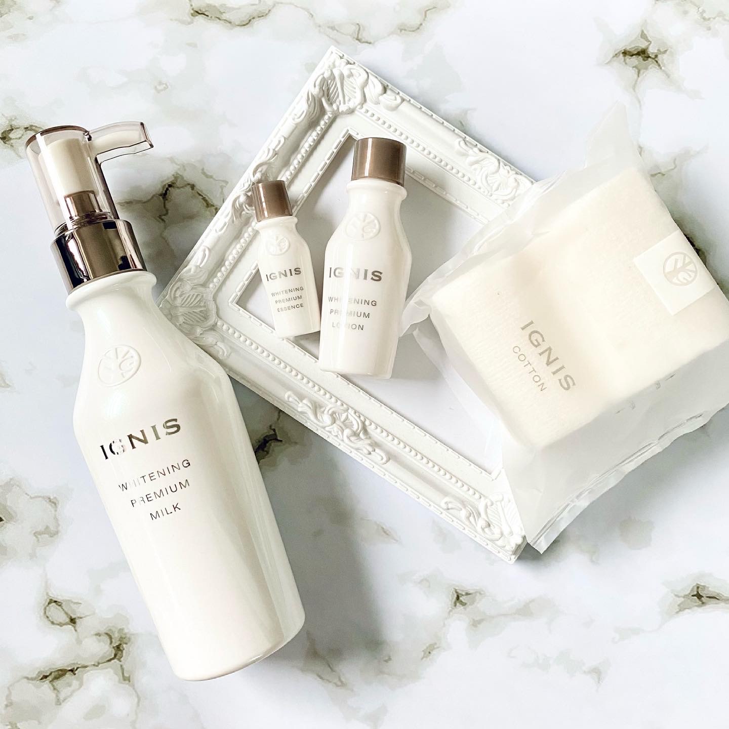 新品未使用】イグニス ホワイトニング プレミアム 乳液,化粧水,美容液