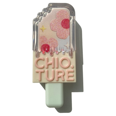 CHIOTURE / アイスクリームリップ D11 コーラルピーチ ラメ入りの公式