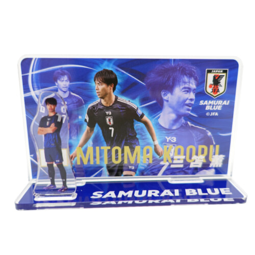 日本代表 オフィシャル プレーヤーズ フェイスタオル 三笘 薫(JS-029