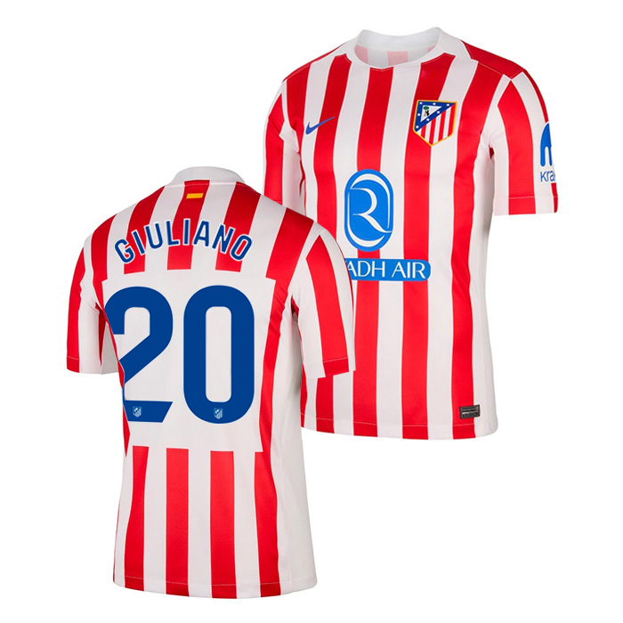 アトレチコマドリード 25-26 ホーム 半袖 ユニフォーム No.20