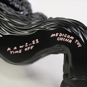 KAWS カウズ ×MEDICOM TOY メディコムトイ TIME OFF フィギュア 黒