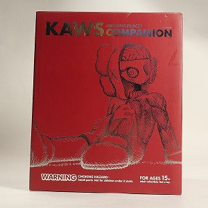 KAWS カウズ ×MEDICOM TOY COMPANION Resting Place フィギュア 茶