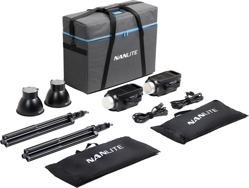 Nanlite FS-150B Bi-Colour 2 light kit with stand