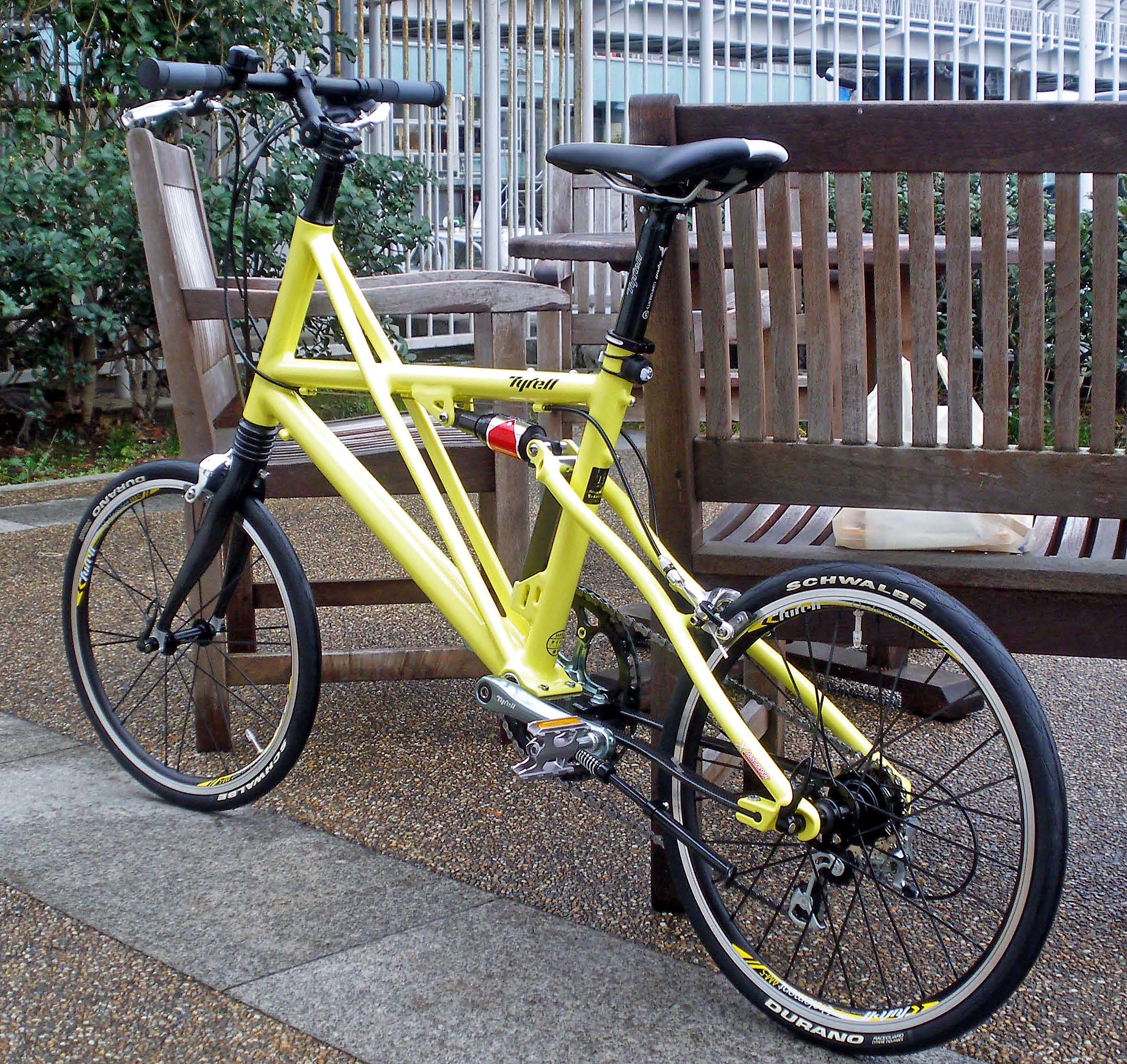 タイレル（Tyrell SZ）ご対面: よこあるき［横浜発 折りたたみ自転車街