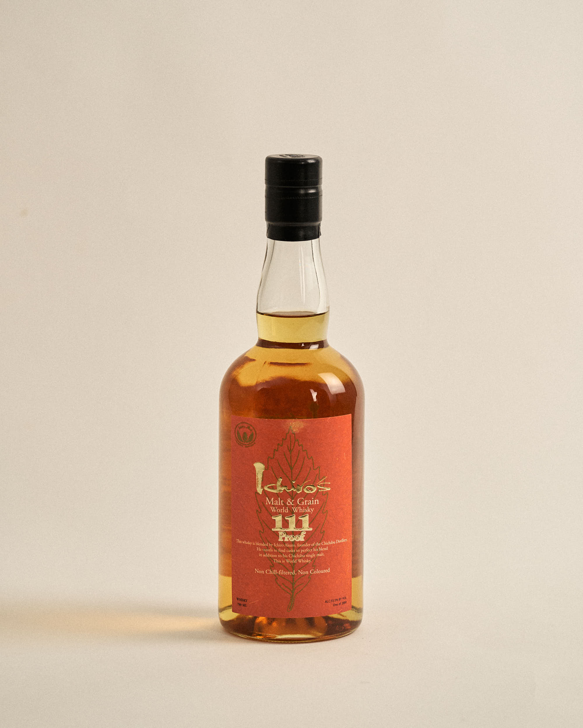 Ichiro's Malt and Grain 'Not Chill Filtered 111 Proof' Whiskey