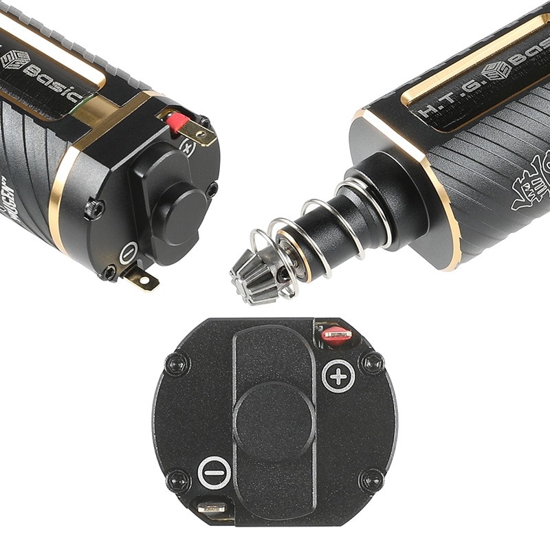 HTGベーシック: 無限ブラシレスモーター ロング 電子トリガー対応