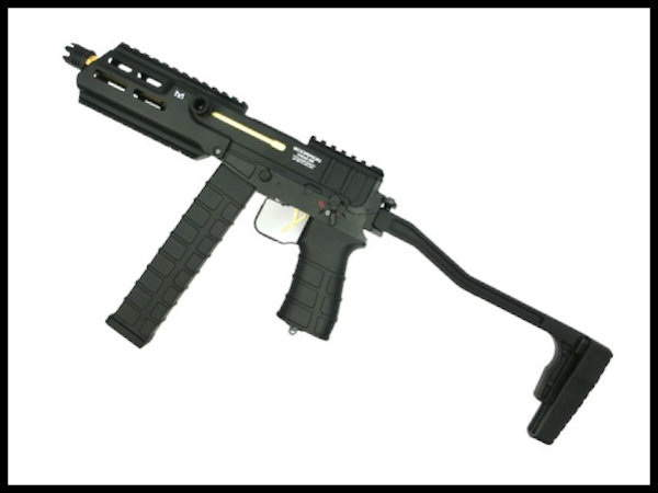 東京マルイ: 電動コンパクトマシンガン スコーピオン モッドM ブラック