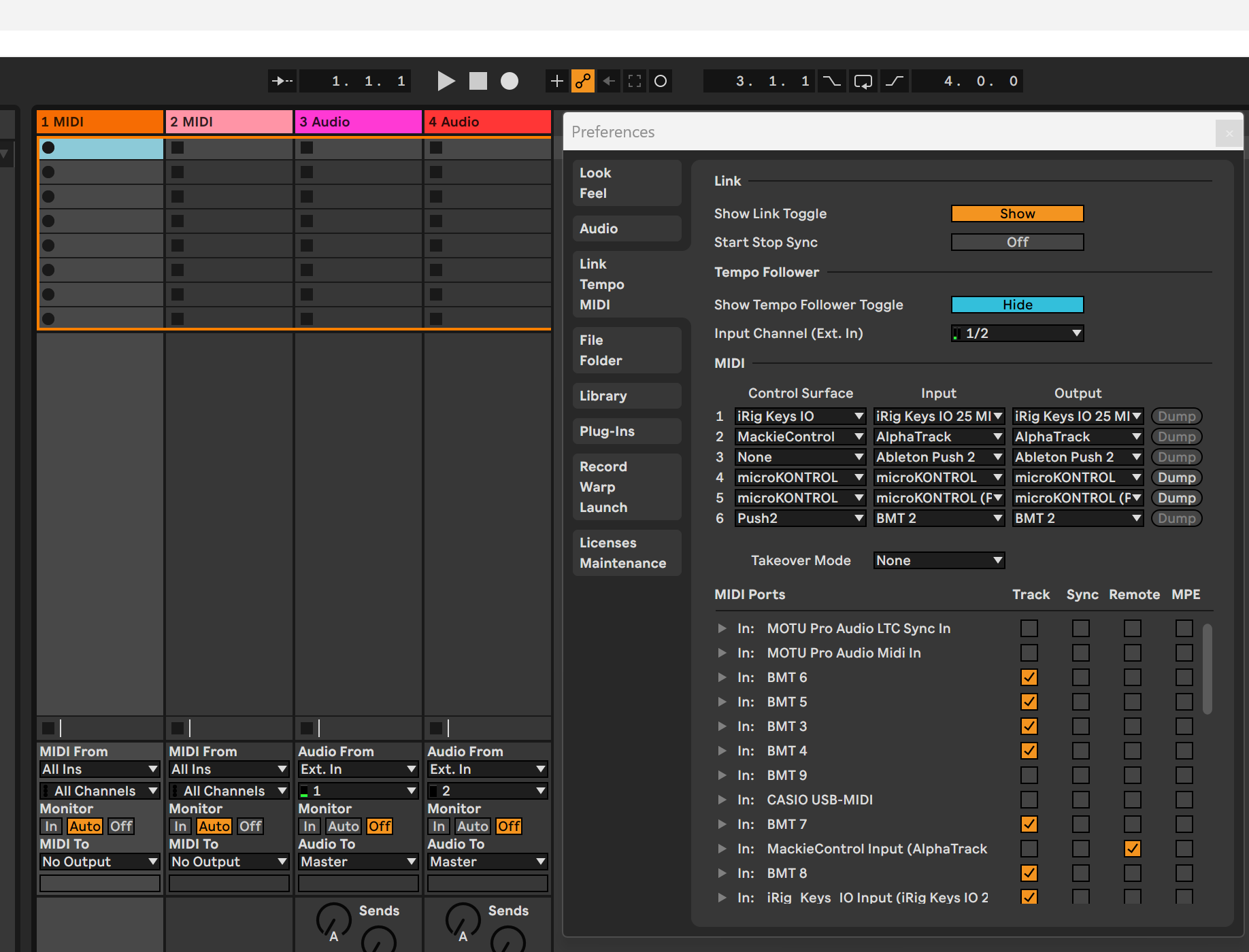 Ableton Live 12 Basic Routing for Push 2 does not work - Bome Forum