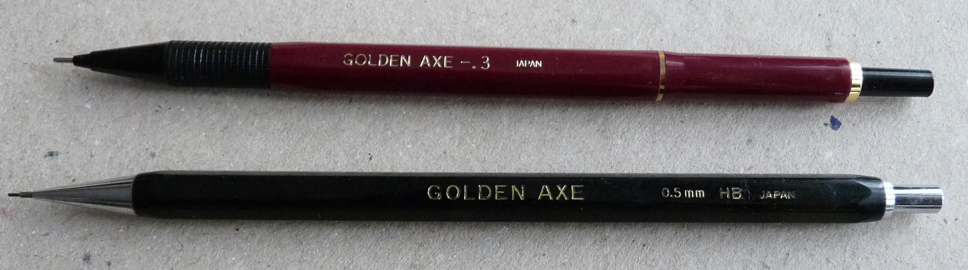 筆記具 PLOTTER mechanical pencil 0.5 gold Plotter 77716712