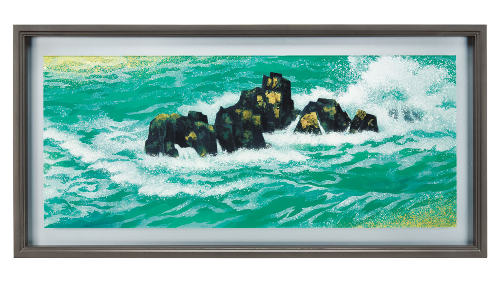 希少 文化勲章受章日本画家版画作品 東山魁夷 版画 季の詩 9月 限定250