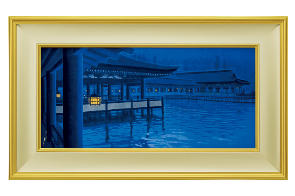 平山 郁夫、果物、希少画集画、新品高級額、額装付、状態良好、油彩