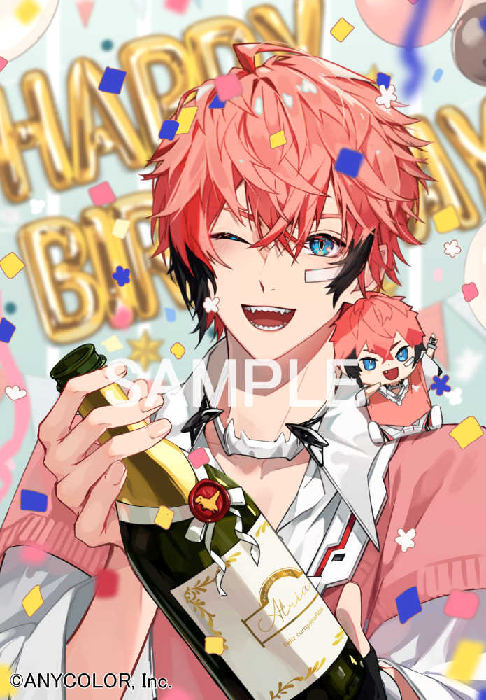 赤城ウェン 誕生日キャンバスパネル 赤城ウェン 誕生日キャンバス