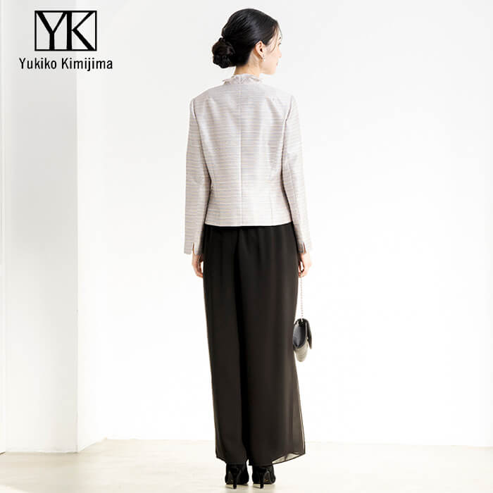 胸当て付きフォーマルジャケット 15号・ピンク｜東京ソワール