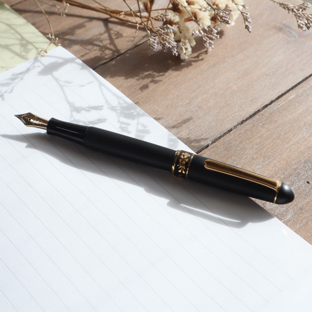 プラチナ万年筆 万年筆 #3776 センチュリー 肥後象嵌 「光助」作