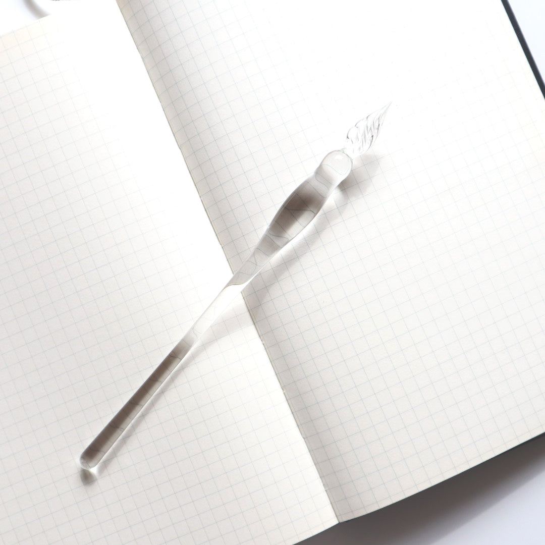 硝子工房Sayori ガラスペン 凛-rin- クリア – forme.(フォルム)