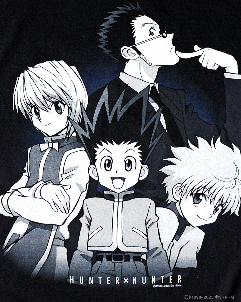 HUNTER×HUNTER』×GEEKS RULEのコラボTシャツが登場。第1弾はゴン