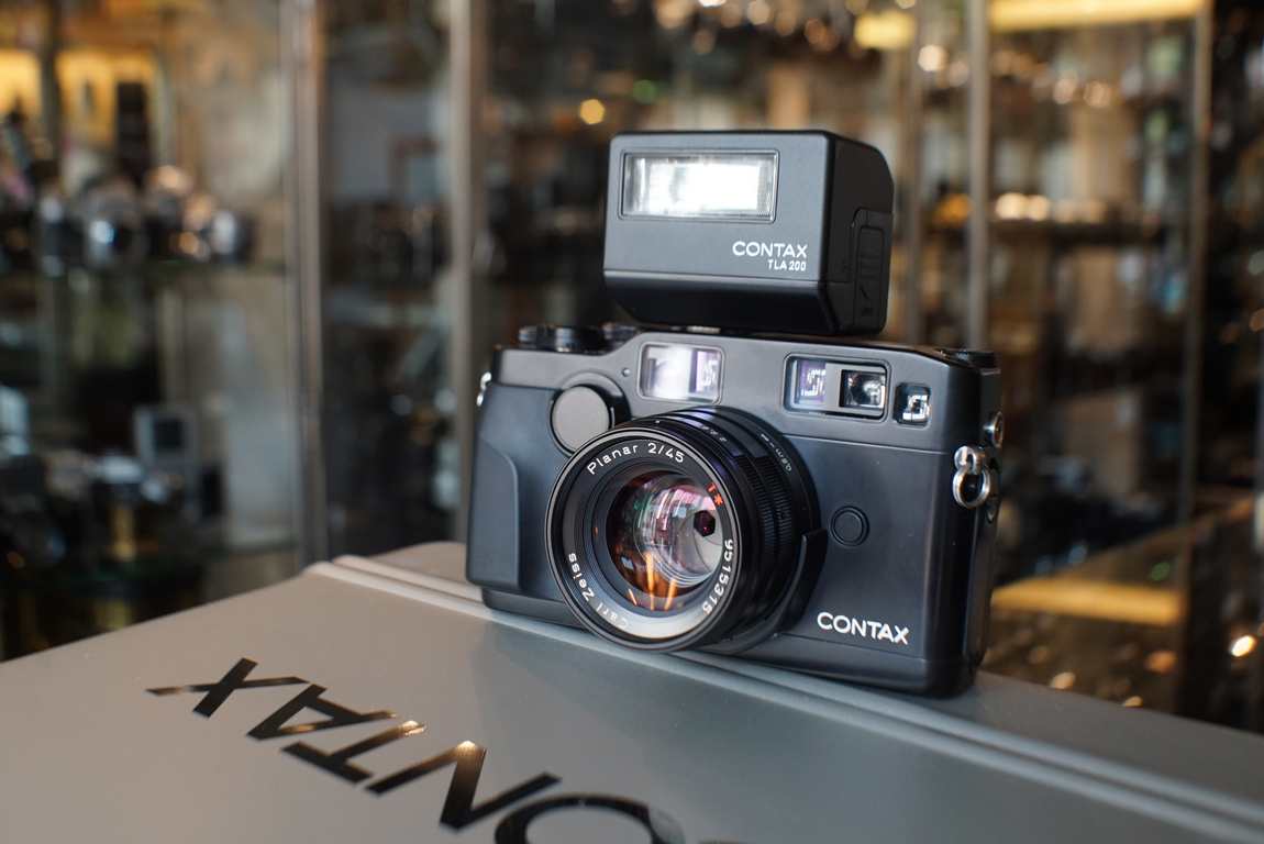 フィルムカメラ CONTAX G2 Planar 2/45 Sonnar 2.8/90 TLA CONTAX G2
