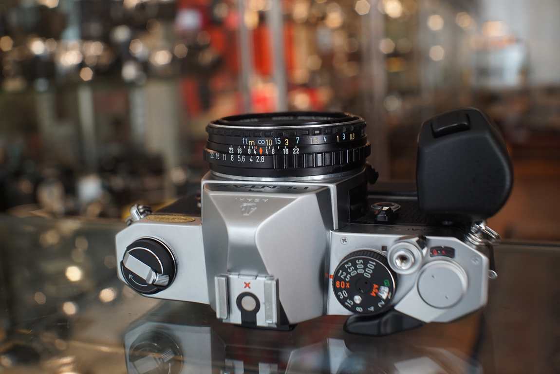 Pentax MX + Winder MX + SMC-M 40mm f/2.8 Pancake kit - Fotohandel