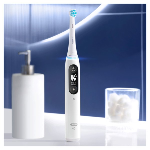 Oral-B iO Series 6 Alabaster White Electric Toothbrush | FotoPharmacy