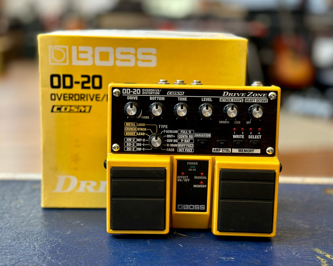BOSS OD-20 Overdrive/Distortion – Found Sound