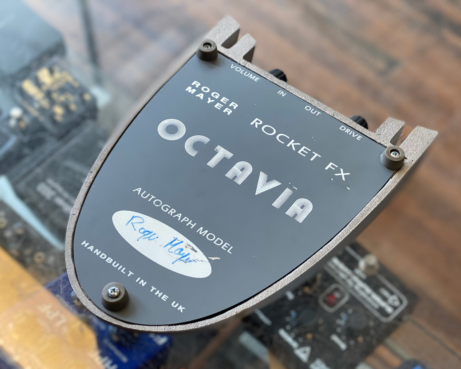 ギター Roger Mayer Rocket FX Octavia Autograph Roger Mayer Rocket