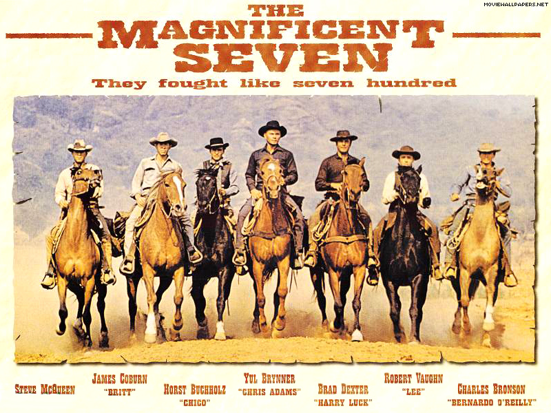 【映画評】荒野の七人（1960）The Magnificent Seven | Flourella blog