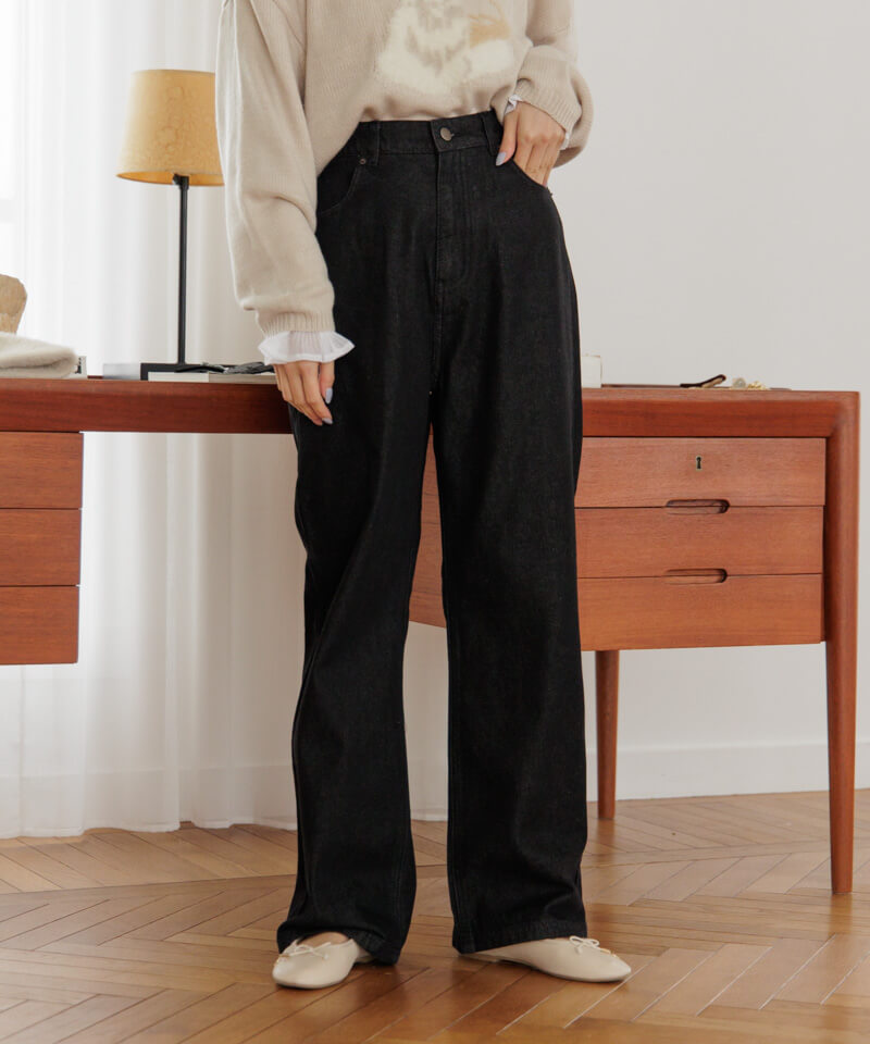 新品y's FLOWER PANTS ブラックパンツ 新品y's FLOWER PANTS ブラック